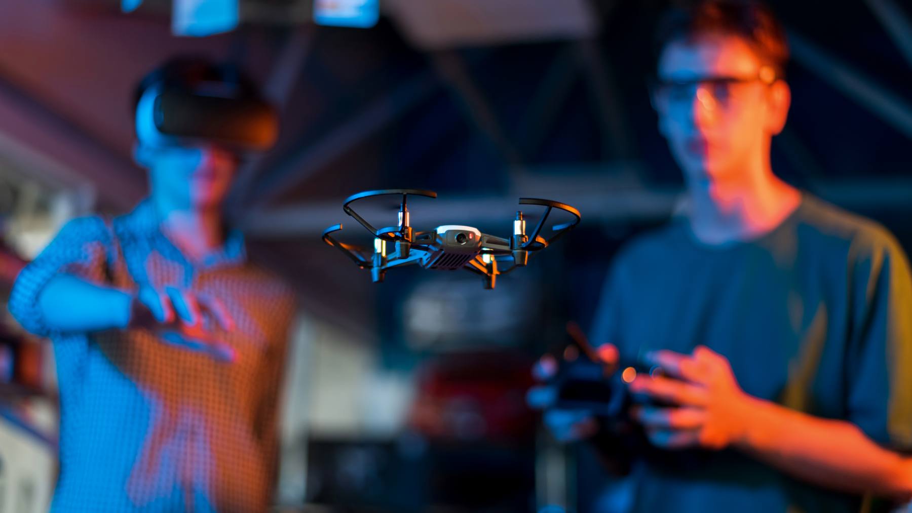 Ultrabrede FPV-cameralens voor meeslepende drone-race-ervaring